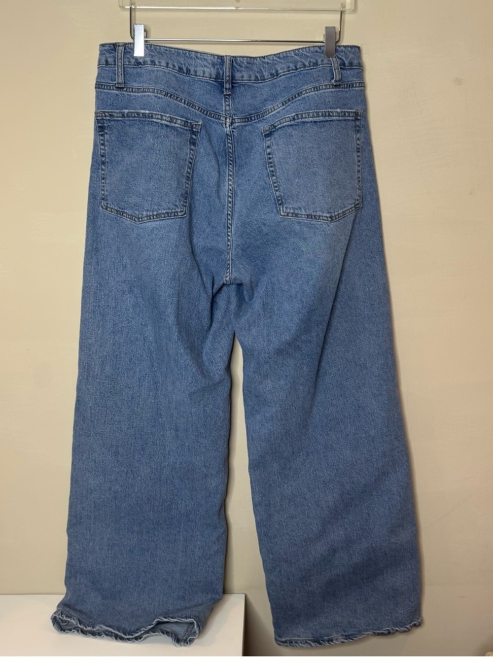 And Now This Studded Wide Leg Jeans Size 32 High Rise Denim - Picture 5 of 12